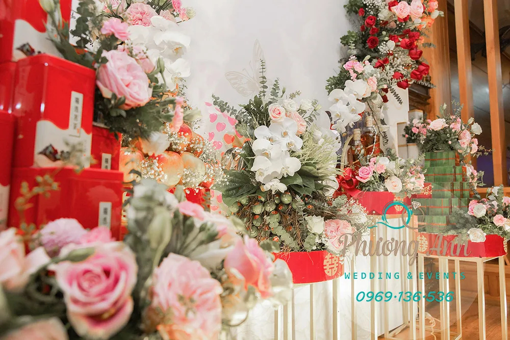 trang trí lễ thành hôn hải chi