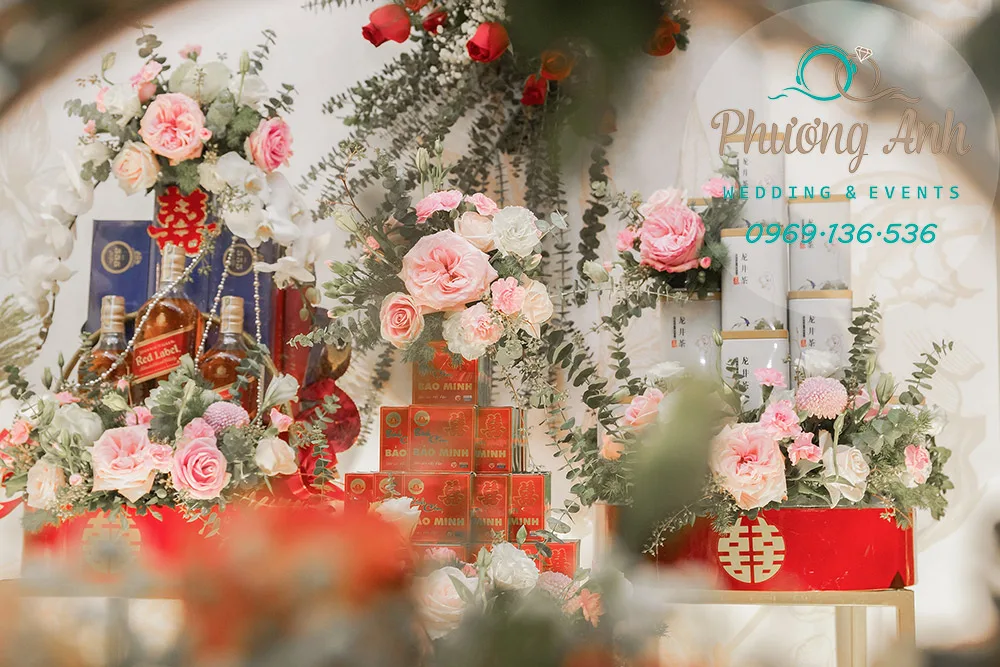 trang trí lễ thành hôn hải chi