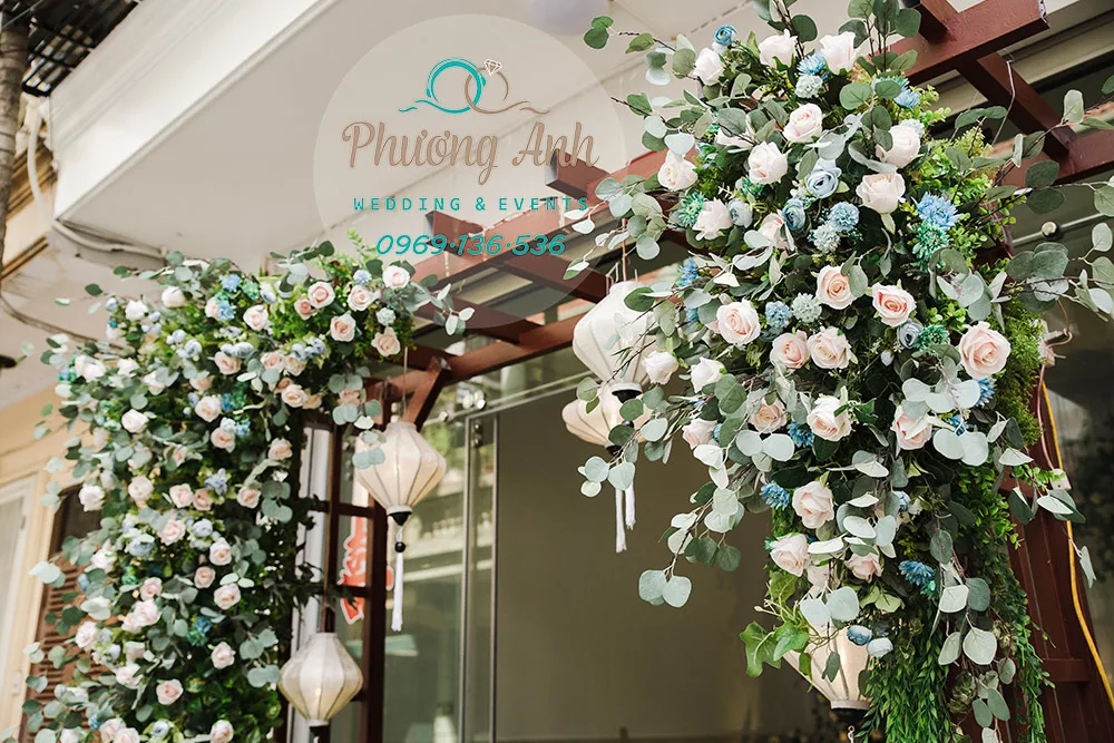trang trí lễ vua quy tú linh