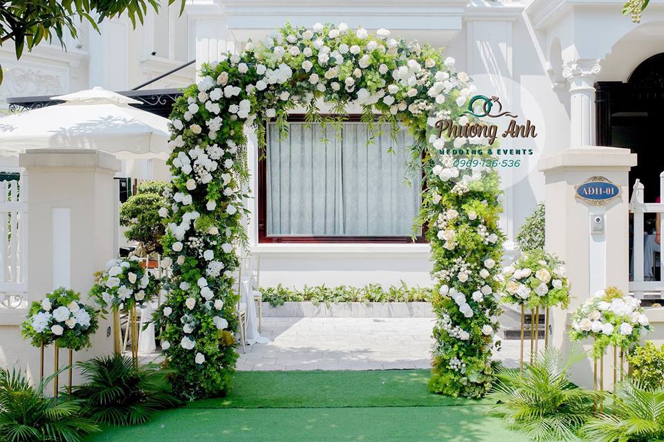 trang trí nhà cửa ngày cưới hỏi