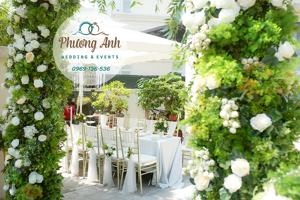 trang trí nhà ngày cưới
