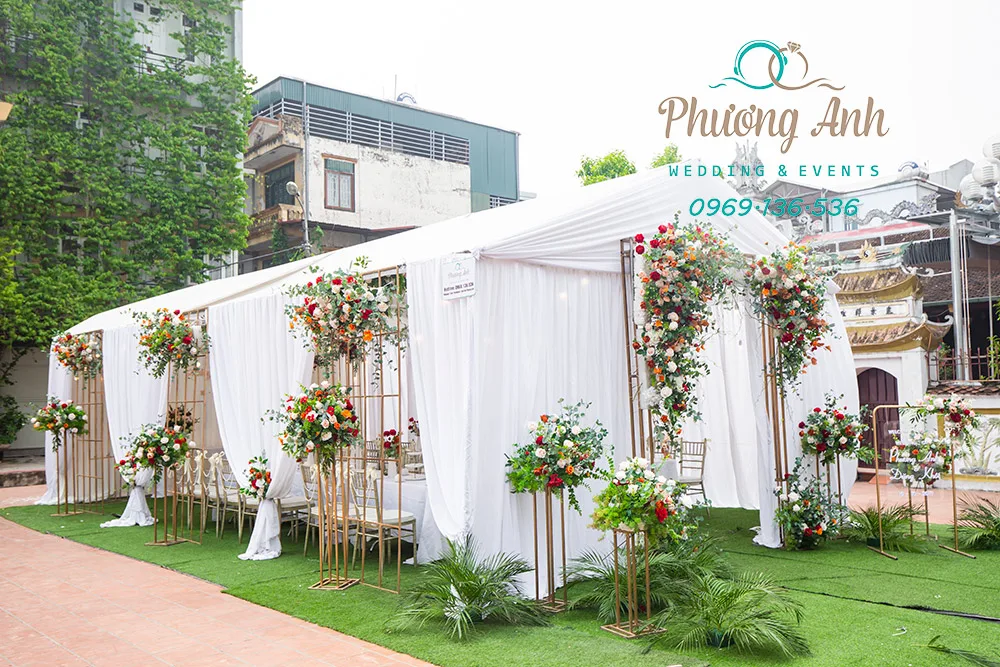 trang trí nhà ngày cưới