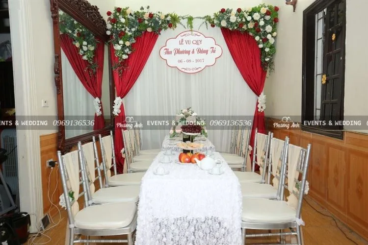 Khu vực lễ cưới