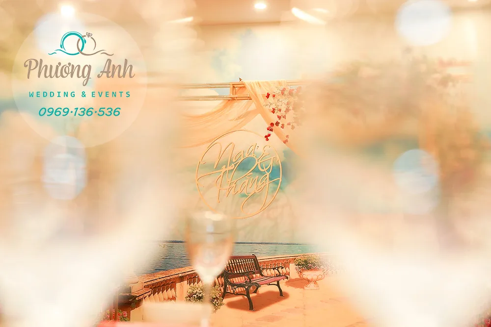 trang trí sảnh tiệc cưới nga thắng