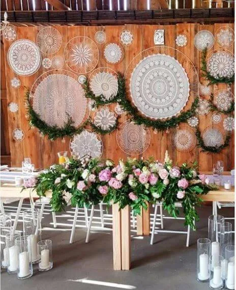 trang trí đám cưới phong cách bohemian