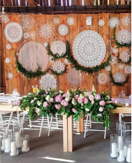 trang trí đám cưới phong cách bohemian