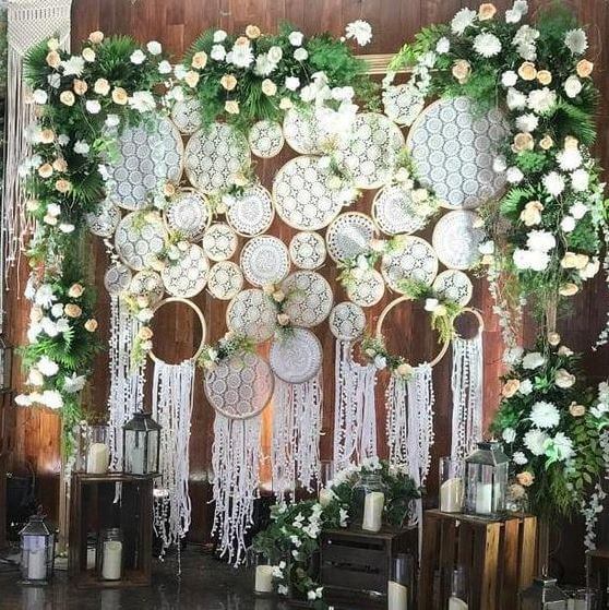 trang trí đám cưới phong cách bohemian