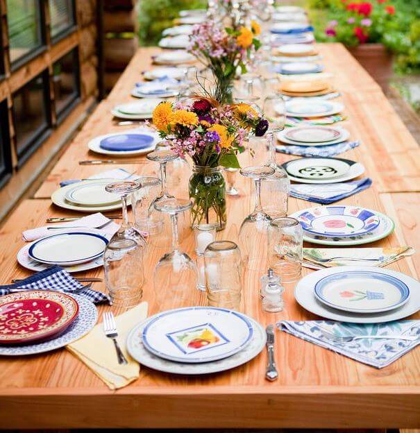 trang trí đám cưới phong cách bohemian