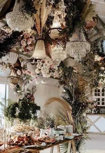 trang trí đám cưới phong cách bohemian