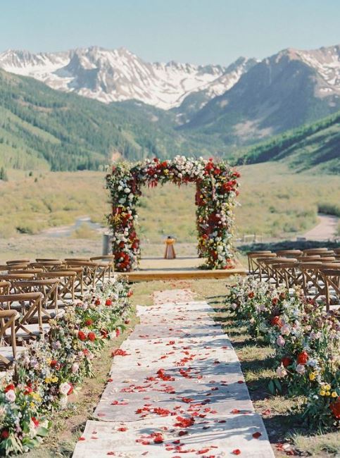 trang trí đám cưới phong cách bohemian