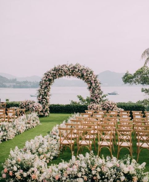 trang trí đám cưới phong cách bohemian