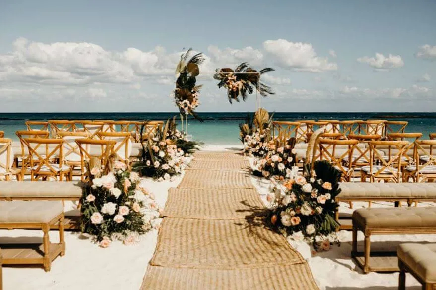 trang trí đám cưới phong cách bohemian