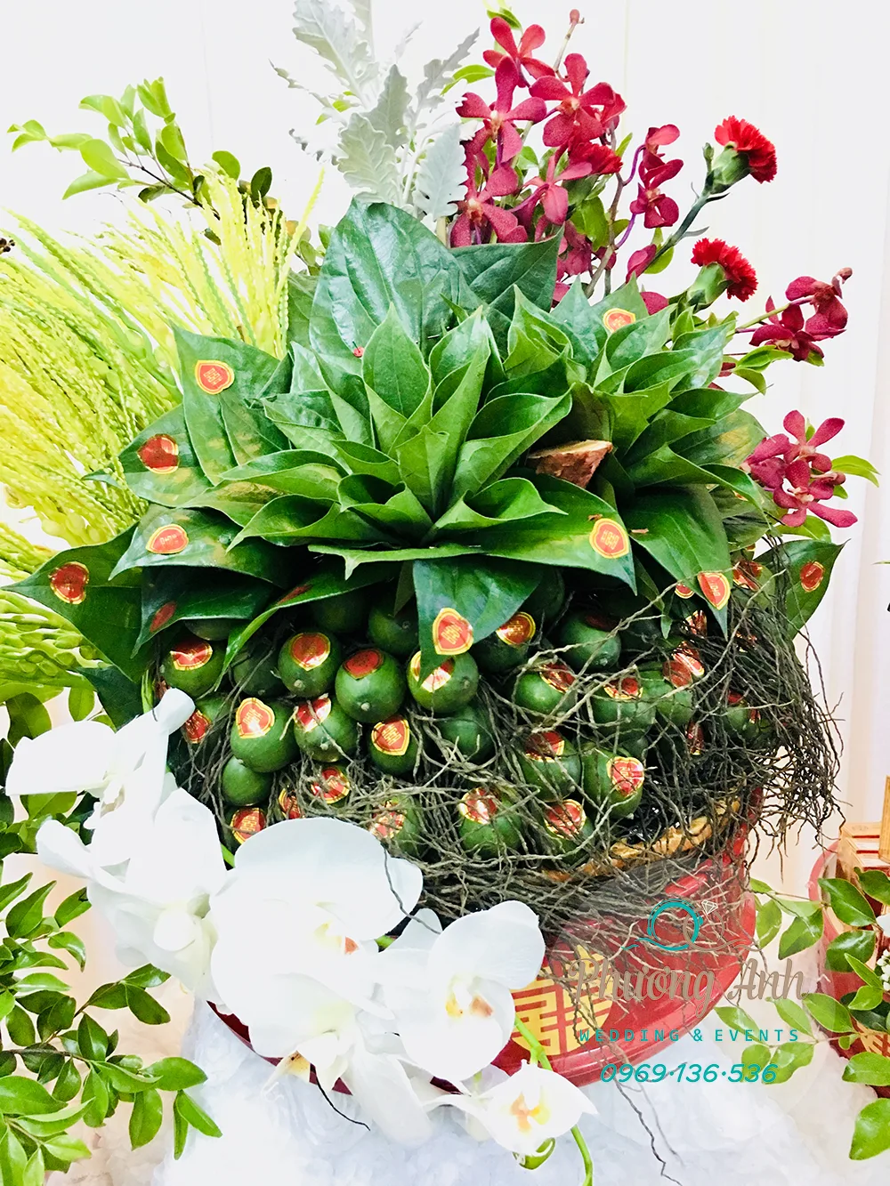 tráp ăn hỏi cao cấp phương anh