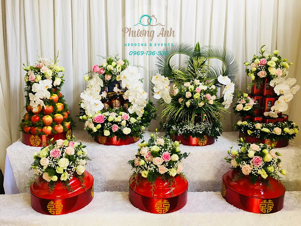 tráp ăn hỏi cao cấp phương anh