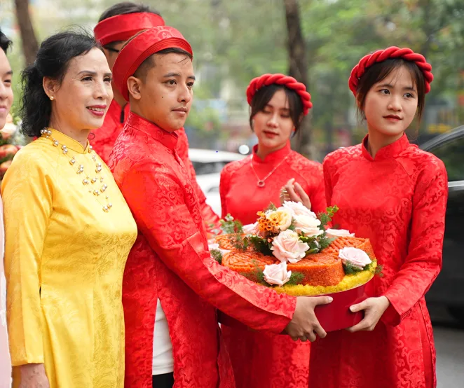 tráp ăn hỏi đẹp