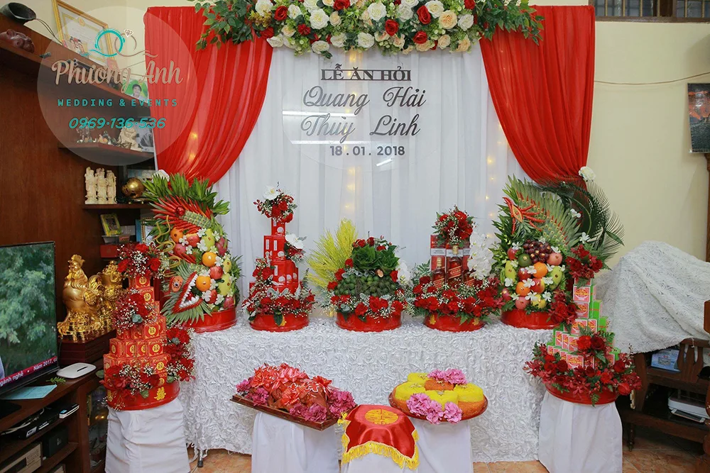tráp ăn hỏi rồng phượng cao cấp