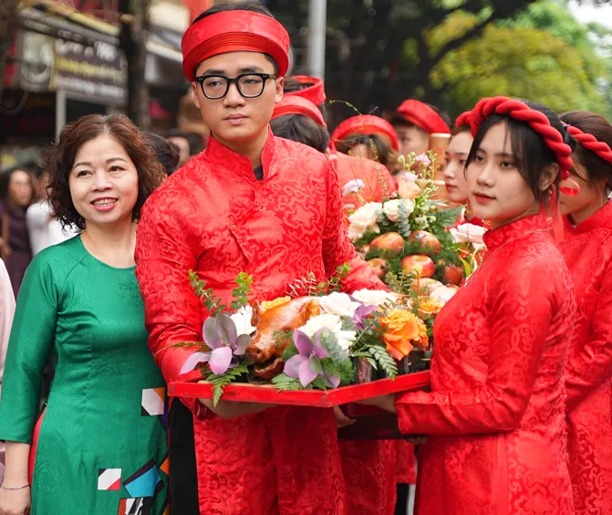 tráp ăn hỏi đẹp