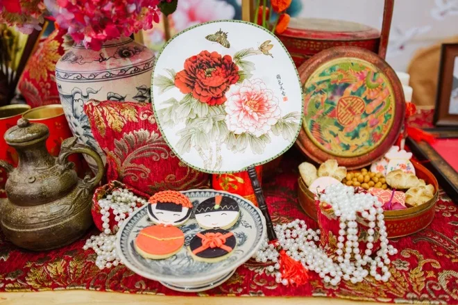  trang trí đám cưới phong cách trung hoa