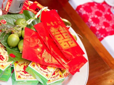 Cưới hỏi Phương Anh có trang trí và cho thuê tráp dạm ngõ không? Cưới hỏi Phương Anh có trang trí và cho thuê tráp dạm ngõ không?