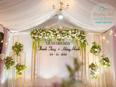 Trang trí Lễ Thành Hôn Thanh Tùng - Hồng Hạnh 11/2018