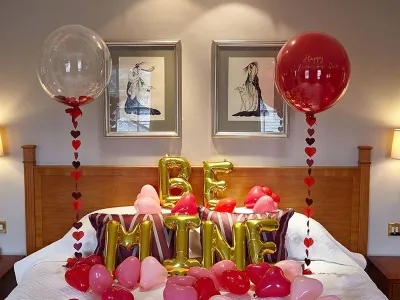 Cách trang trí phòng cưới đơn giản mà đẹp ngất ngây Cách trang trí phòng cưới đơn giản mà đẹp ngất ngây