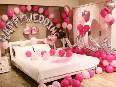 Trang trí phòng cưới với bong bay "chủ đề cũ" nhưng không lỗi thời Trang trí phòng cưới với bong bay "chủ đề cũ" nhưng không lỗi thời