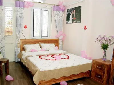 Trang trí phòng cưới ở quê bình dị, ngập tràn cảm xúc Trang trí phòng cưới ở quê bình dị, ngập tràn cảm xúc