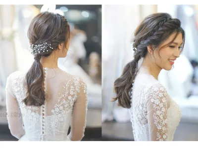 Top 28+ kiểu tóc cô dâu đơn giản, đẹp ngất ngây