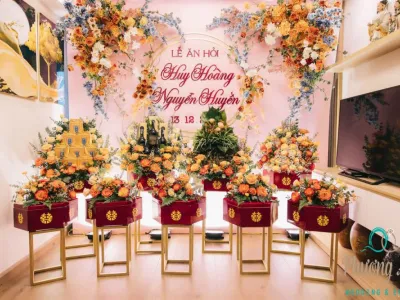 Mẫu tráp cưới hỏi đầy đủ, chu đáo nhất - chỉ có ở Phương Anh Wedding