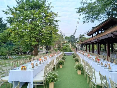 Danh sách các địa điểm tổ chức tiệc cưới ngoài trời Hà Nội