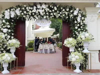 Kinh nghiệm tổ chức đám cưới tại biệt thự cho thuê