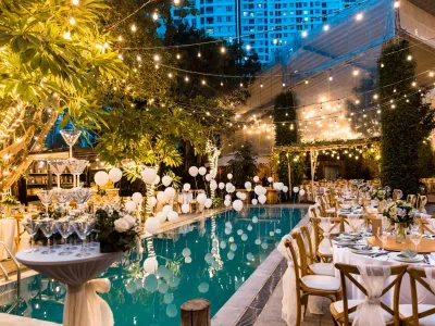 6 gợi ý trang trí tiệc cưới mùa hè độc đáo, ấn tượng