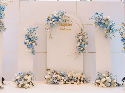 Top 5 mẫu hoa lụa trang trí đám cưới cực đẹp