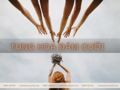 Tung hoa cưới và bắt hoa cưới: Sự thật cần biết
