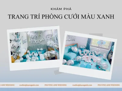 10+ mẫu trang trí phòng cưới tông màu xanh dịu mát 10+ mẫu trang trí phòng cưới tông màu xanh dịu mát