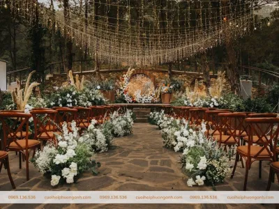 Điểm danh 8 mẫu trang trí đám cưới Concept Vintage đẹp