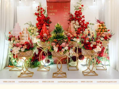 Tráp ăn hỏi 7 lễ gồm những gì? 100+ mẫu tráp ăn hỏi 7 lễ đẹp nhất 2024