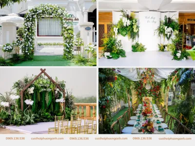 Top 10+ Mẫu cổng cưới màu vàng đẹp nhất không thể bỏ quaTop 6 mẫu trang trí đám cưới màu xanh lá cây đẹp không thể bỏ qua