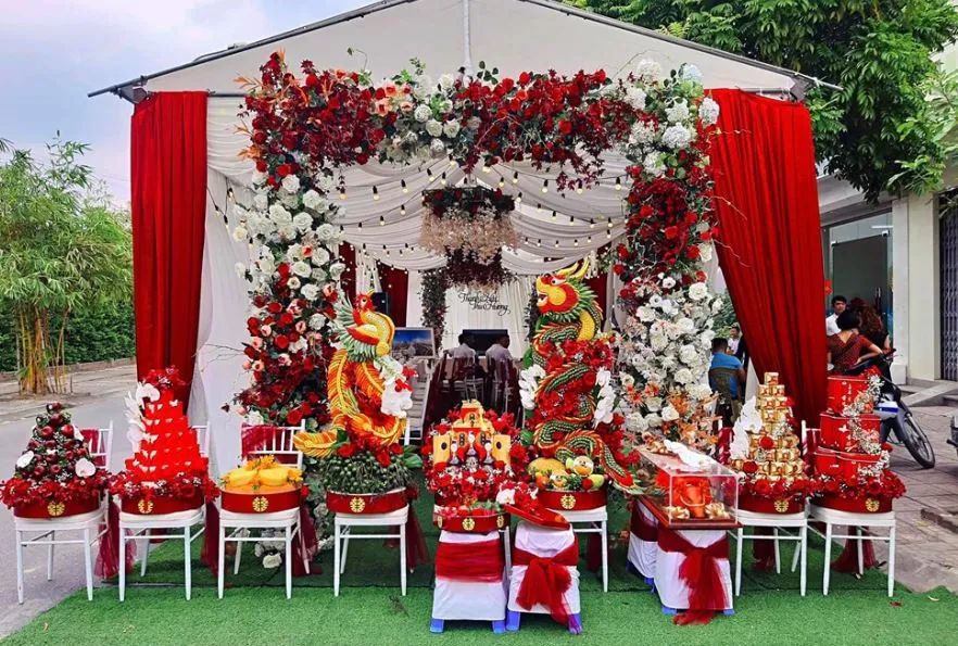 thời gian biểu cho ngày cưới