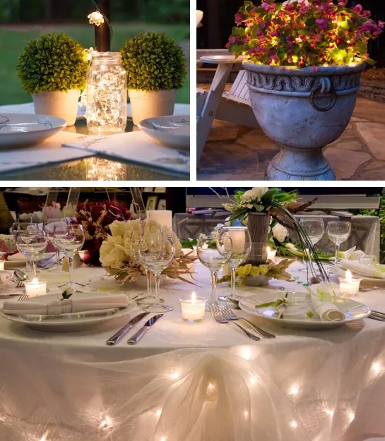 Đám cưới handmade với hoa và nến