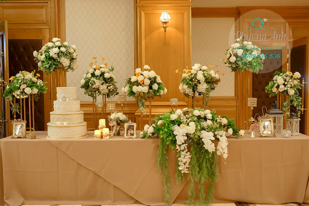 Trang trí cưới tại khách sạn Crowne Plaza West Hanoi