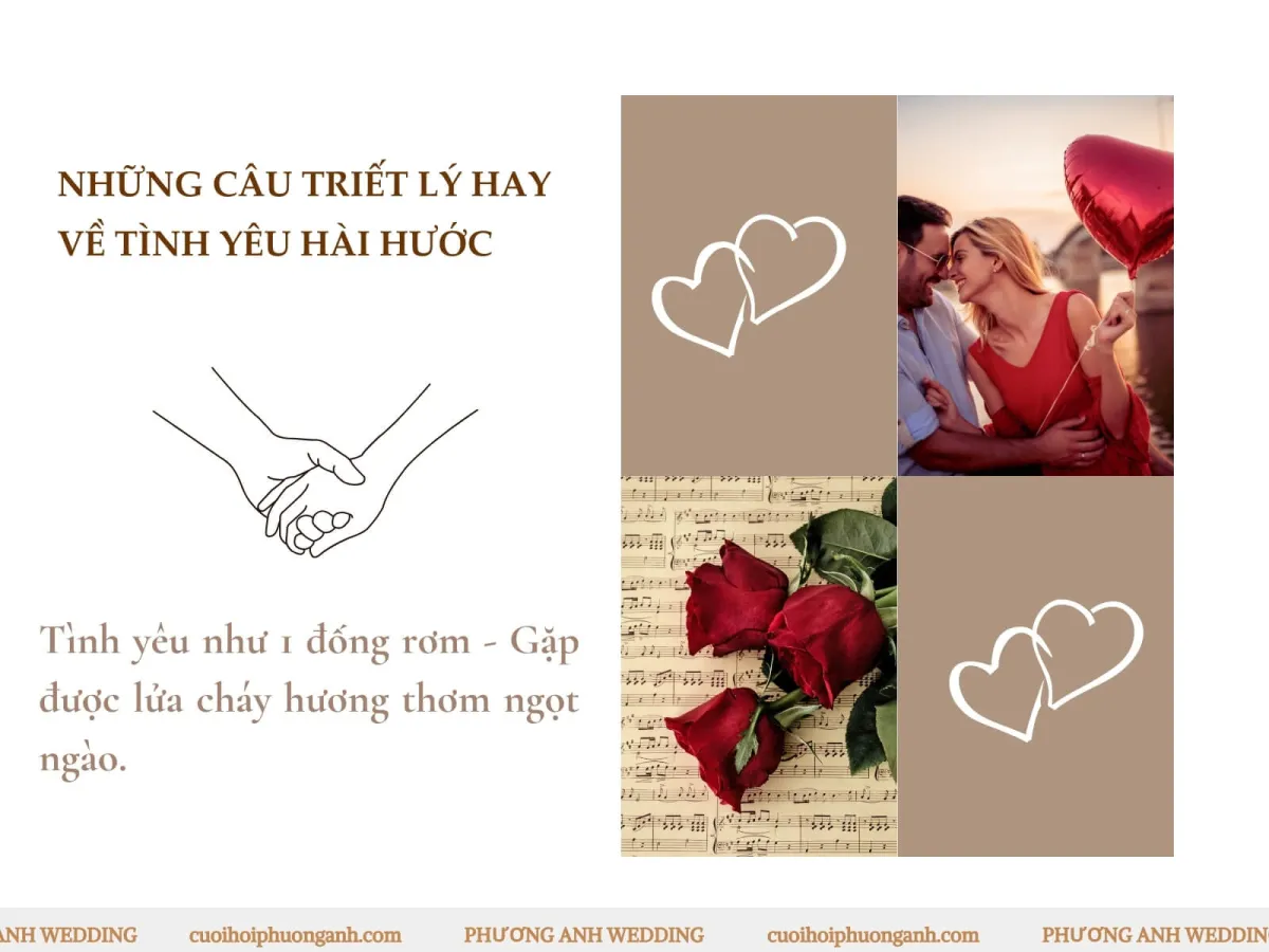 Những câu triết lý hay về tình yêu hài hước