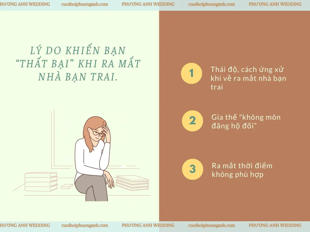Lý do khiến bạn “thất bại” khi ra mắt nhà bạn trai.
