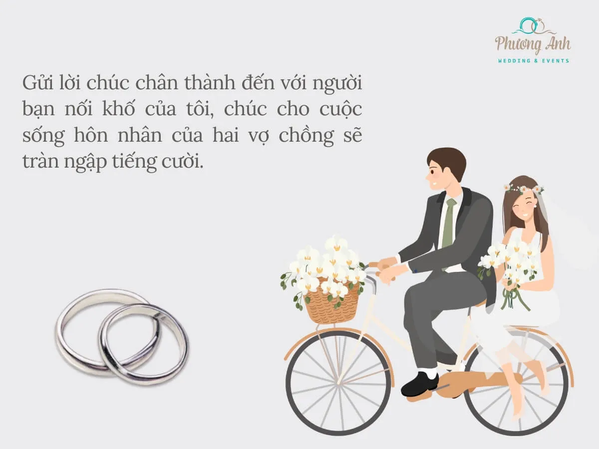 STT chúc mừng đám cưới bạn thân hài hước