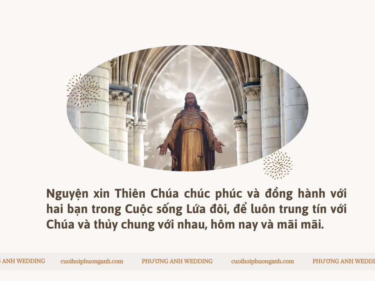 Lời chúc đám cưới công giáo