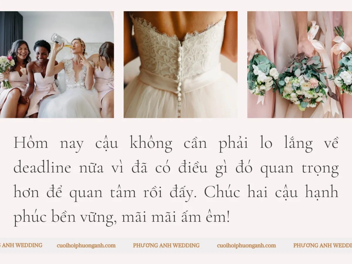 Lời chúc đám cưới đồng nghiệp