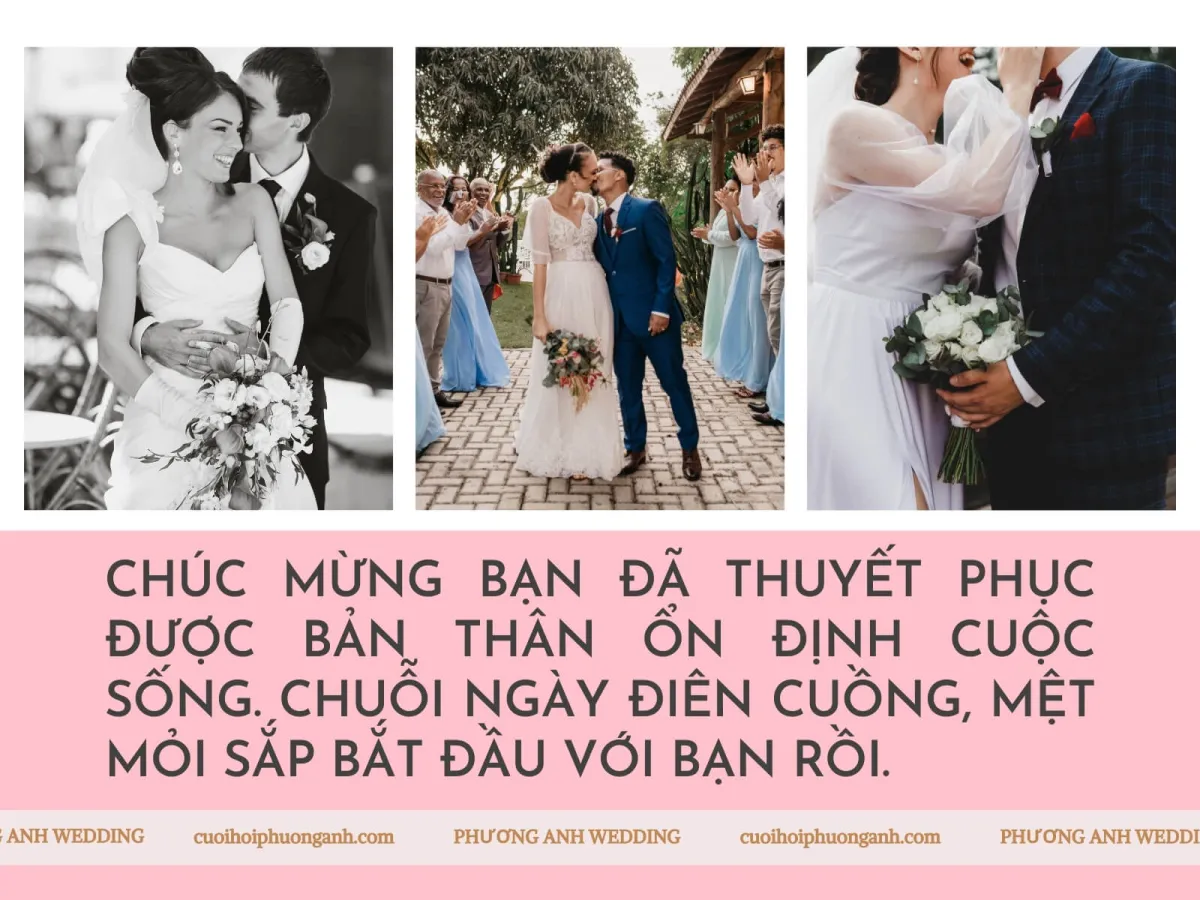 Lời chúc đám cưới hài hước