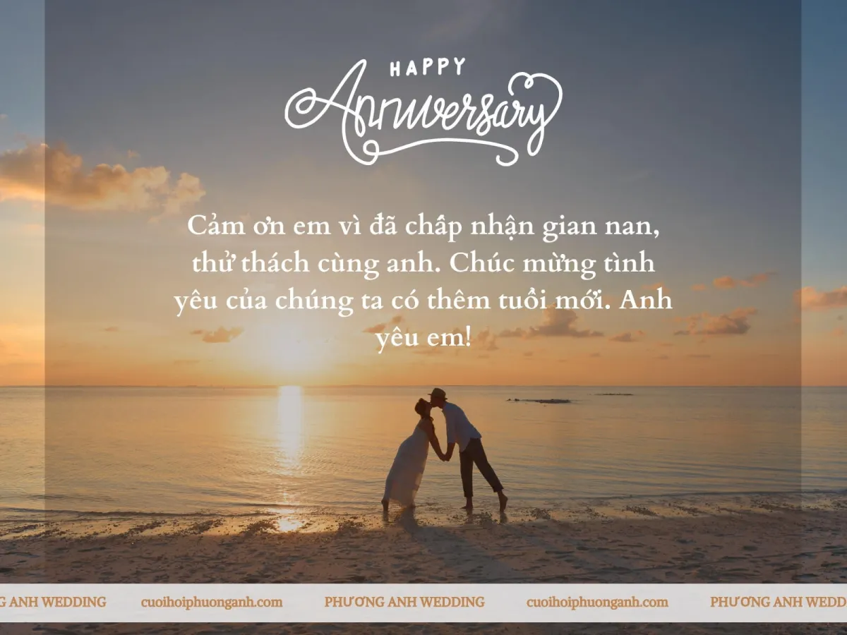Stt kỷ niệm ngày cưới dành cho vợ