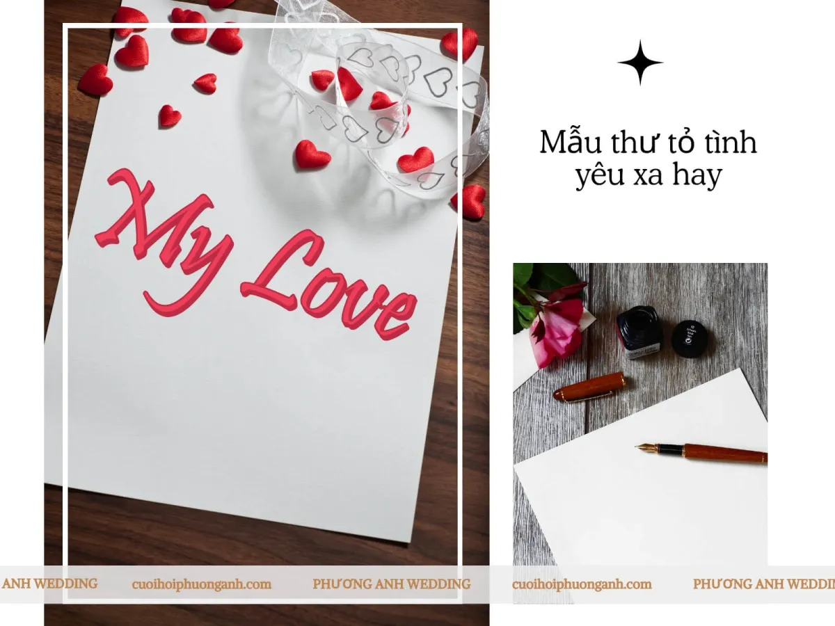 Mẫu thư tỏ tình yêu xa hay
