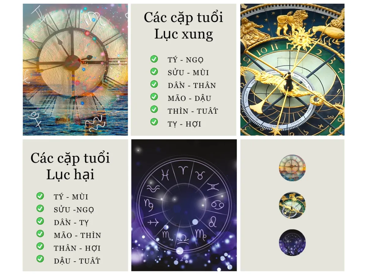 Các tuổi kỵ nhau trong hôn nhân